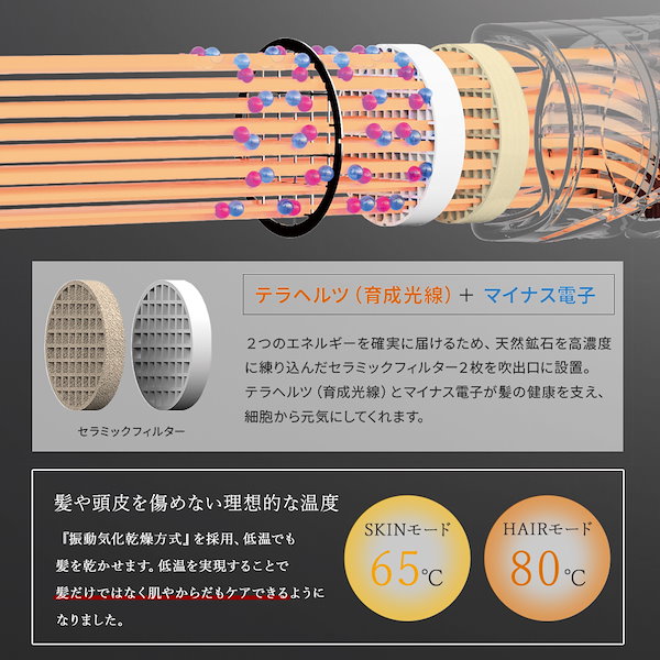 復元ドライヤー　LOVURED  説明書フィルター付き ルーヴルドー公式オンラインショップ | ドライヤー・カール