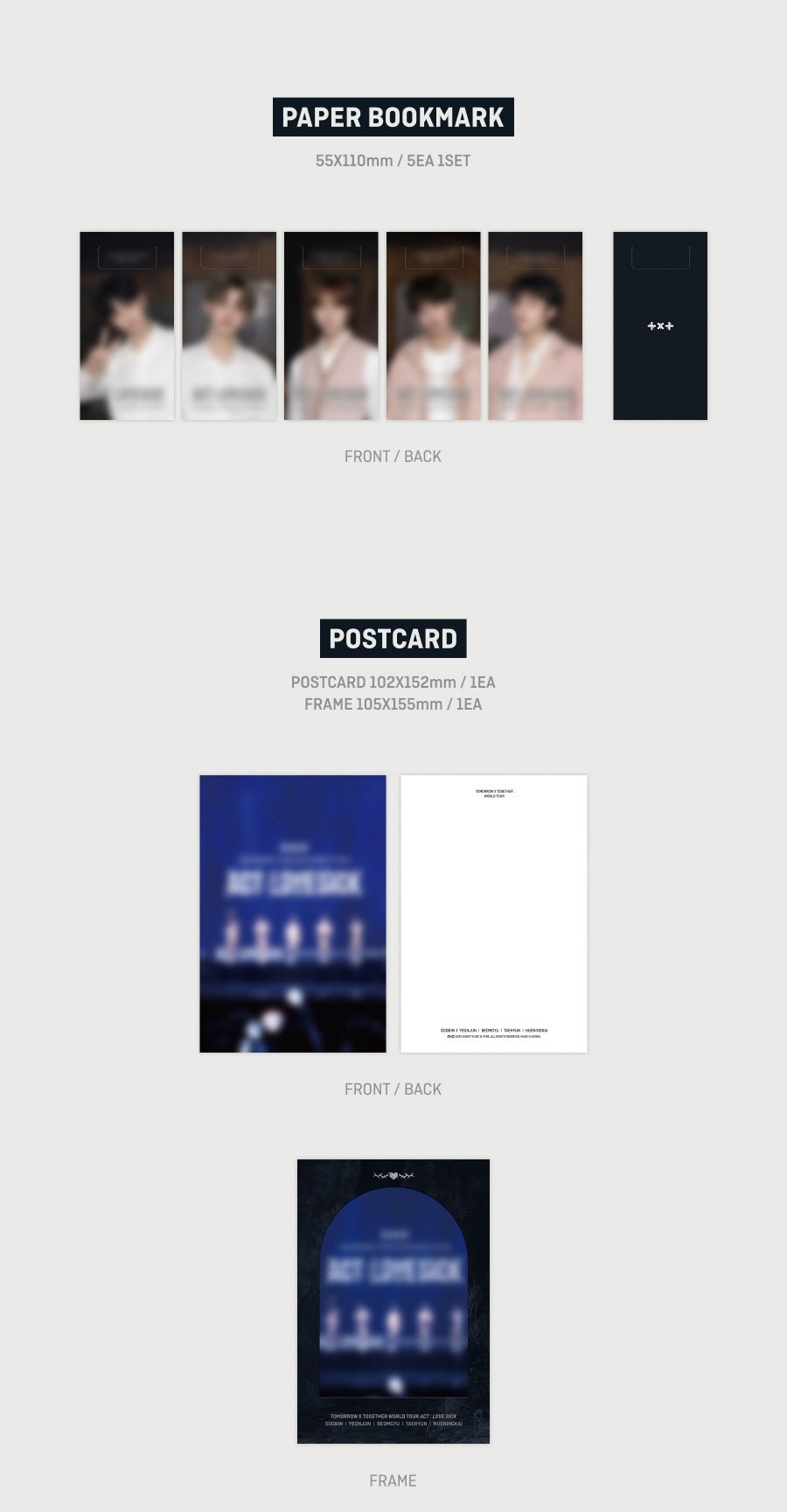 (特典) TXT - TOMORROW X TOGETHER WORLD TOUR [ACT: LOVE SICK] IN SEOUL DVD