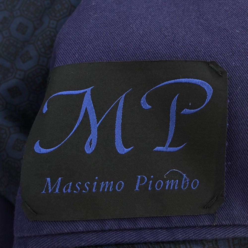 マッシムピオンド イタリア製 テーラードジャケット 44 ネイビー massimo piombo メンズ マッシムピオンド イタリア製 テーラードジャケット 44 ネイビー massimo piombo メンズ