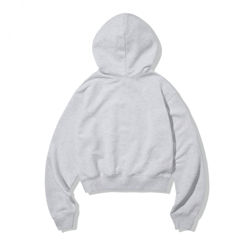 CODEGRY (レディース) CGP アーチロゴクロップパーカー_ライトグレー CODEGRY (レディース) CGP アーチロゴクロップパーカー_ライトグレー