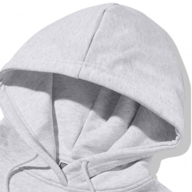 CODEGRY (レディース) CGP アーチロゴクロップパーカー_ライトグレー CODEGRY (レディース) CGP アーチロゴクロップパーカー_ライトグレー