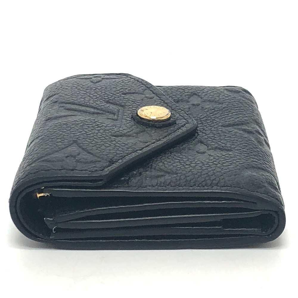 3つ折り財布 M62935 ポルトフォイユ ゾエ 財布 ミニウォレット モノグラムアンプラントレザー ブラック 3つ折り財布 M62935 ポルトフォイユ ゾエ 財布 ミニウォレット モノグラムアンプラントレザー ブラック