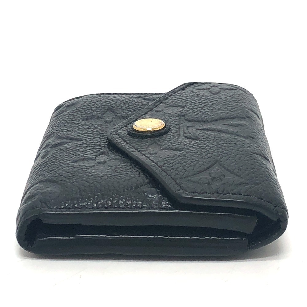 3つ折り財布 M62935 ポルトフォイユ ゾエ 財布 ミニウォレット モノグラムアンプラントレザー ブラック 3つ折り財布 M62935 ポルトフォイユ ゾエ 財布 ミニウォレット モノグラムアンプラントレザー ブラック