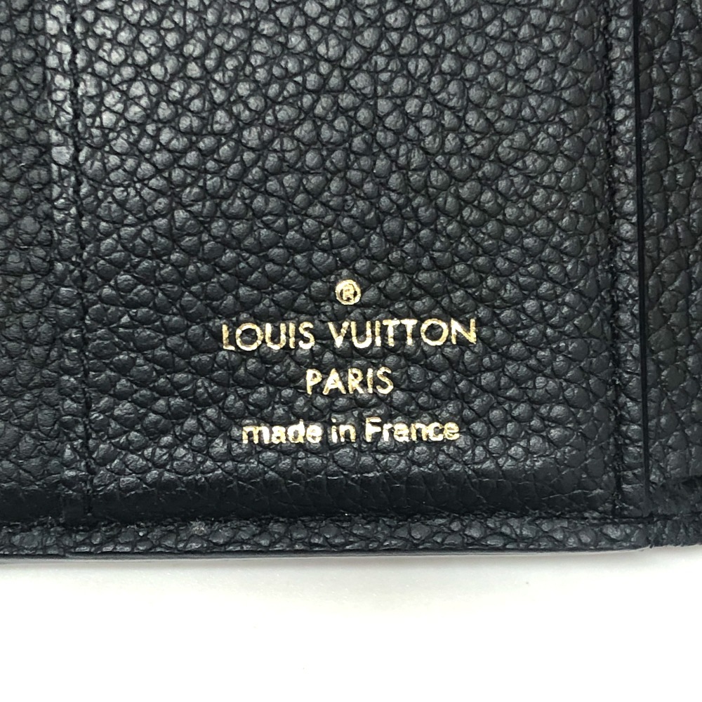 3つ折り財布 M62935 ポルトフォイユ ゾエ 財布 ミニウォレット モノグラムアンプラントレザー ブラック 3つ折り財布 M62935 ポルトフォイユ ゾエ 財布 ミニウォレット モノグラムアンプラントレザー ブラック