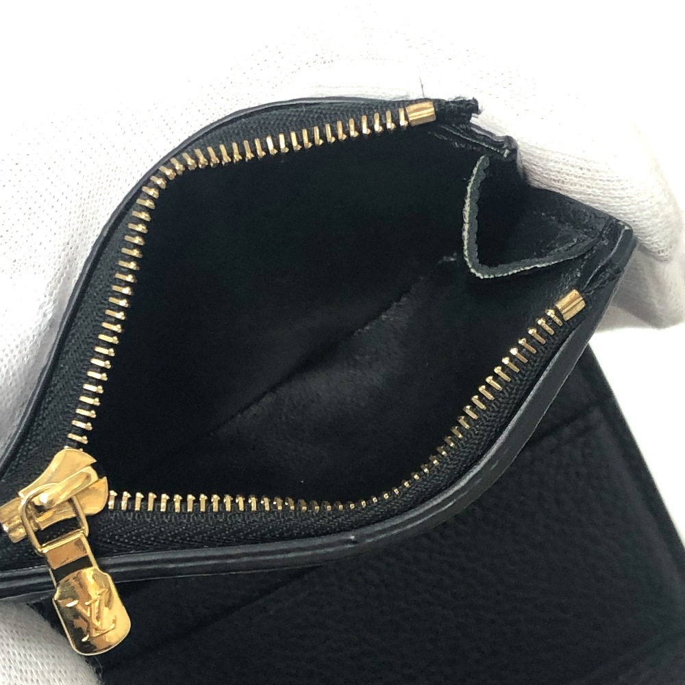 3つ折り財布 M62935 ポルトフォイユ ゾエ 財布 ミニウォレット モノグラムアンプラントレザー ブラック 3つ折り財布 M62935 ポルトフォイユ ゾエ 財布 ミニウォレット モノグラムアンプラントレザー ブラック