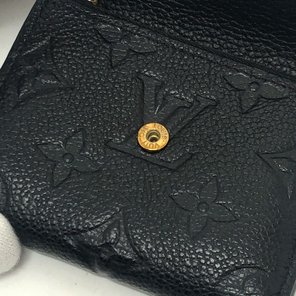 3つ折り財布 M62935 ポルトフォイユ ゾエ 財布 ミニウォレット モノグラムアンプラントレザー ブラック 3つ折り財布 M62935 ポルトフォイユ ゾエ 財布 ミニウォレット モノグラムアンプラントレザー ブラック