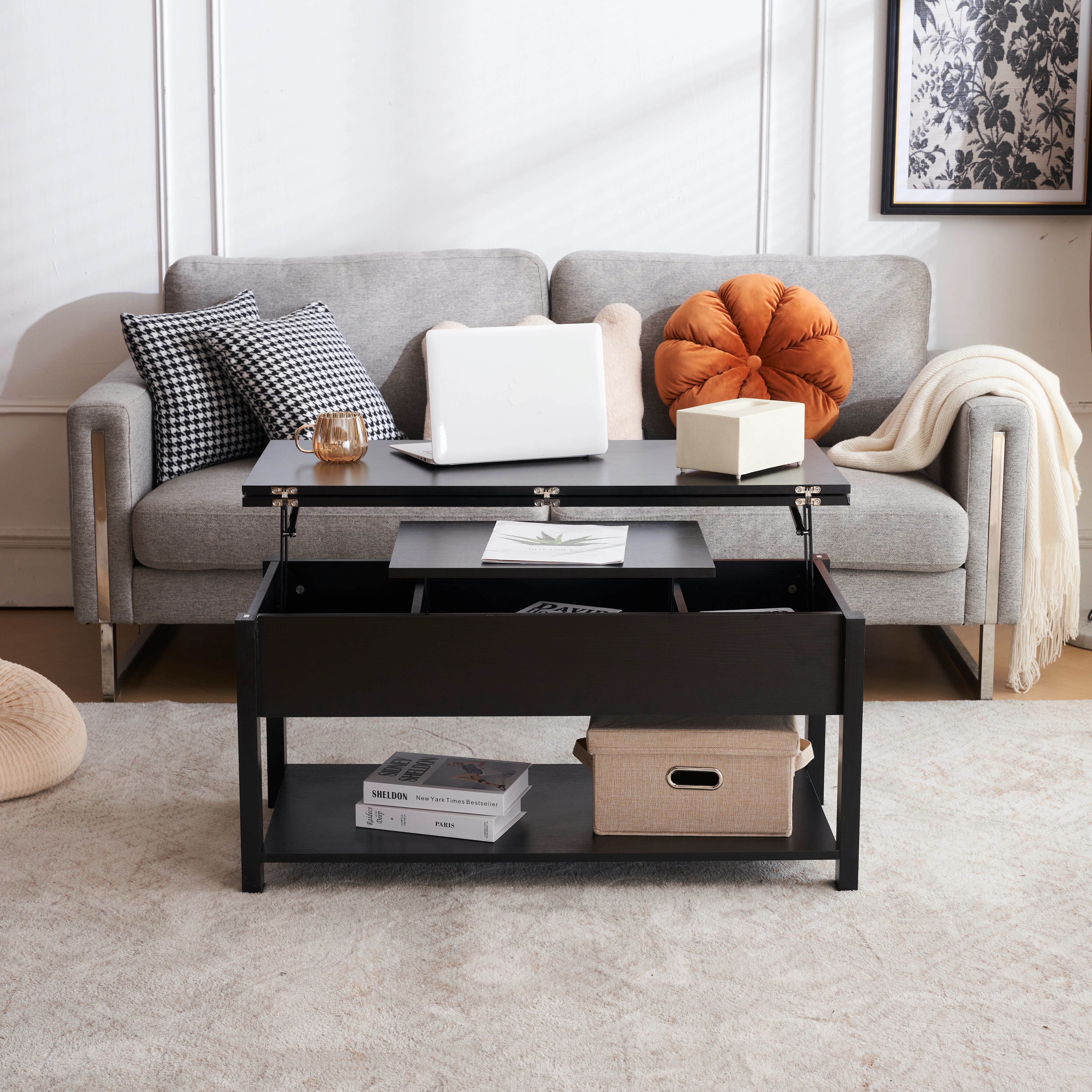 352ローテーブル 収納付き センターテーブル 天板昇降式 天板2倍展開可能 大容量 簡単開閉 昇降式 収納テーブル おしゃ 352ローテーブル 収納付き センターテーブル 天板昇降式 天板2倍展開可能 大容量 簡単開閉 昇降式 収納テーブル おしゃ