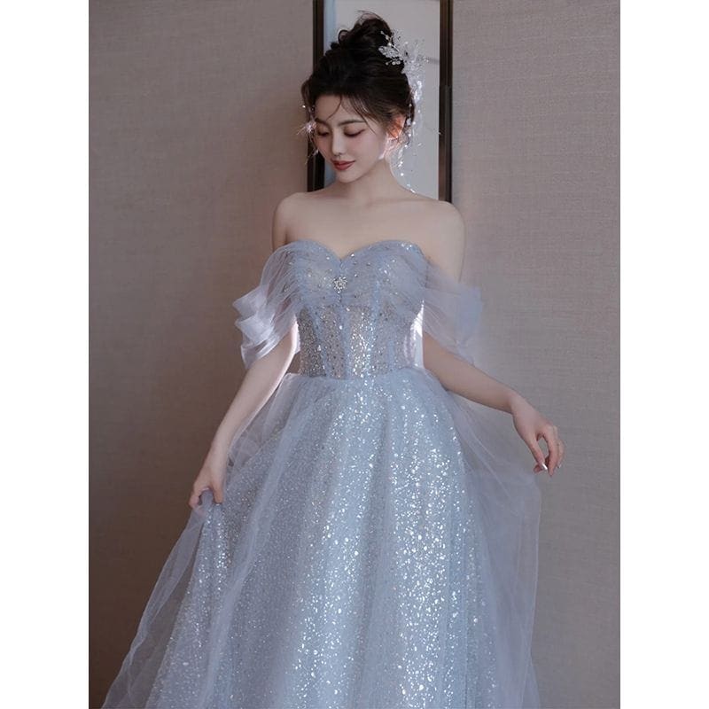 【3日以内に出荷】パーティードレス 新品追加 ウェディングドレス白 パーティードレス 結婚式二次会 半袖 長袖ドレス ワンピース 前撮り Aライン マーメイド 花嫁ロングドレスお呼ばれ 20代30代4