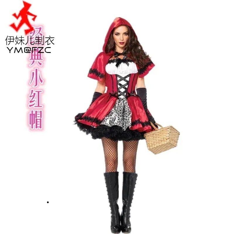 ハロウィン コスム 赤ずきんちゃん セクシー クイーン プリンセス 制服 ハロウィン コスム コスプレ ゲーム 制服 r n1001- 赤ずきんちゃん r n2000- サイズ