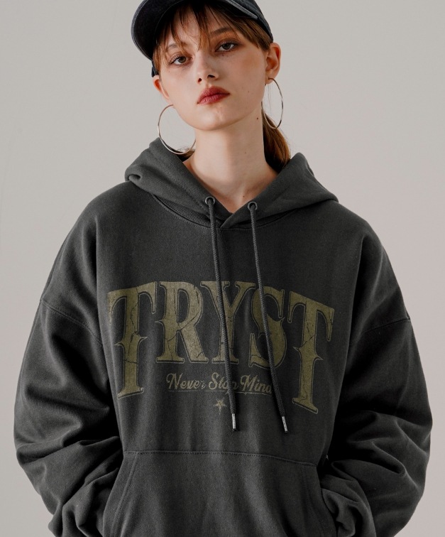EZKATONのTryst Heavy Cotton Hoodie 全4色 EZKATON SPACE HEAVY COTTON HOODIE NA1089 (EZKATON/パーカー