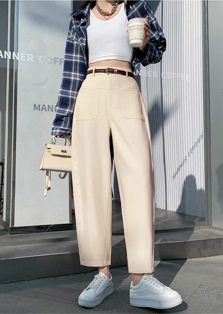 【2025新作 急速出荷】イージーワイドパンツ ハイウエスト ワイドパンツ パンツ カーブパンツ スラックス カーブスラックス ワイドパンツ カラーパンツ スラックス オフィスカジュアルゆったり ポケ