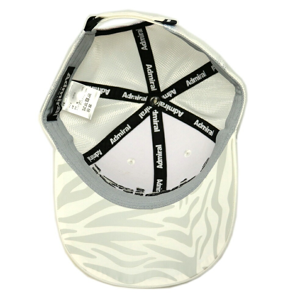 ゼブラメッシュキャップ ADMB4A11 メンズキャップ 春夏