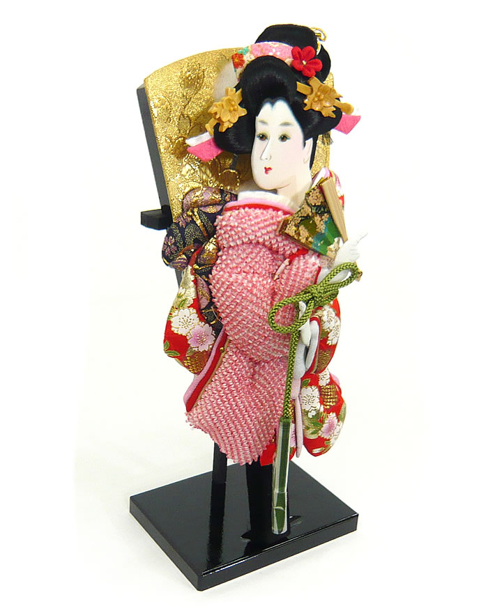 羽子板 初正月 初節句 厄除け 出し飾り かわいい 立体 振袖 道成寺 ｺﾝﾊﾟｸﾄ ﾐﾆ 新作 秀光 限定品 目玉商品 お買得 人気 ランキング P6215