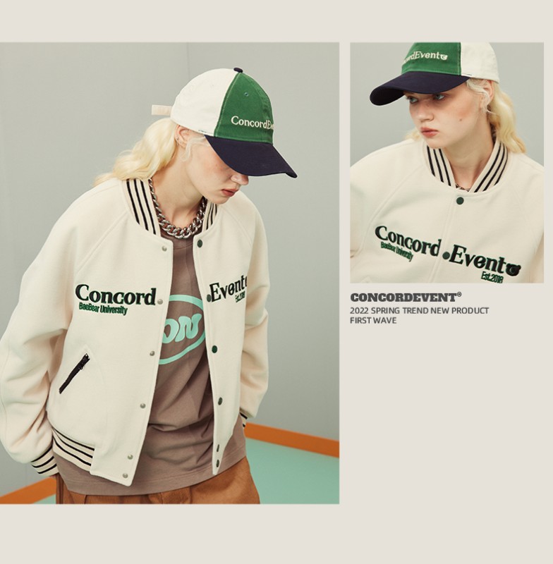 ConE 2024春新作レトロベースボールジャケットトレンドブランドファッションカップルジャケットメンズとレディースイントレンド ConE 2024春新作レトロベースボールジャケットトレンドブランドファッションカップルジャケットメンズとレディースイントレンド