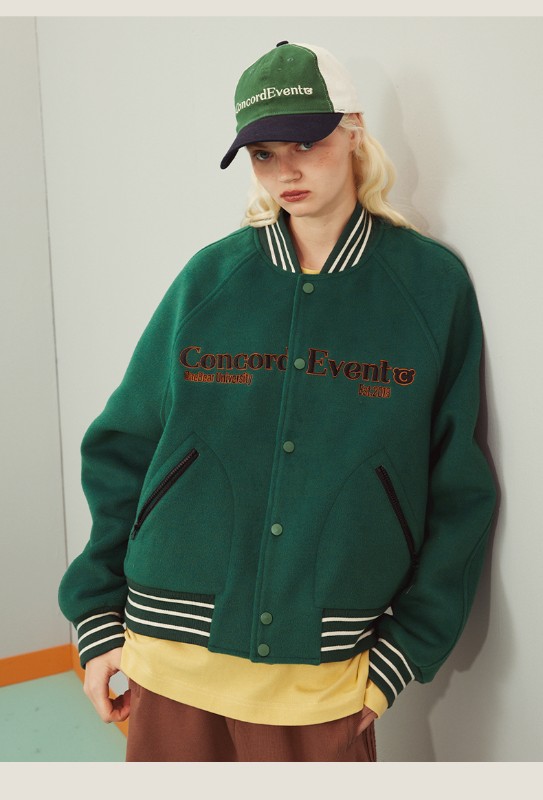 ConE 2024春新作レトロベースボールジャケットトレンドブランドファッションカップルジャケットメンズとレディースイントレンド ConE 2024春新作レトロベースボールジャケットトレンドブランドファッションカップルジャケットメンズとレディースイントレンド