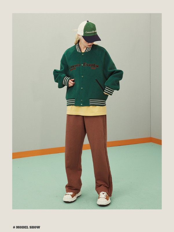 ConE 2024春新作レトロベースボールジャケットトレンドブランドファッションカップルジャケットメンズとレディースイントレンド ConE 2024春新作レトロベースボールジャケットトレンドブランドファッションカップルジャケットメンズとレディースイントレンド