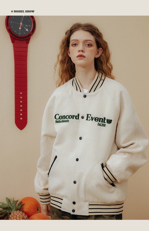 ConE 2024春新作レトロベースボールジャケットトレンドブランドファッションカップルジャケットメンズとレディースイントレンド ConE 2024春新作レトロベースボールジャケットトレンドブランドファッションカップルジャケットメンズとレディースイントレンド