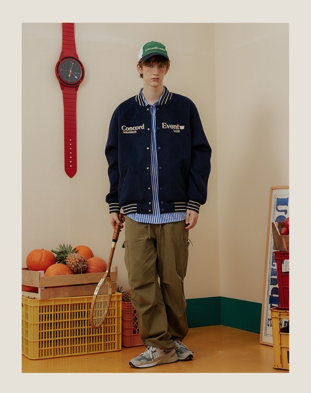 ConE 2024春新作レトロベースボールジャケットトレンドブランドファッションカップルジャケットメンズとレディースイントレンド ConE 2024春新作レトロベースボールジャケットトレンドブランドファッションカップルジャケットメンズとレディースイントレンド