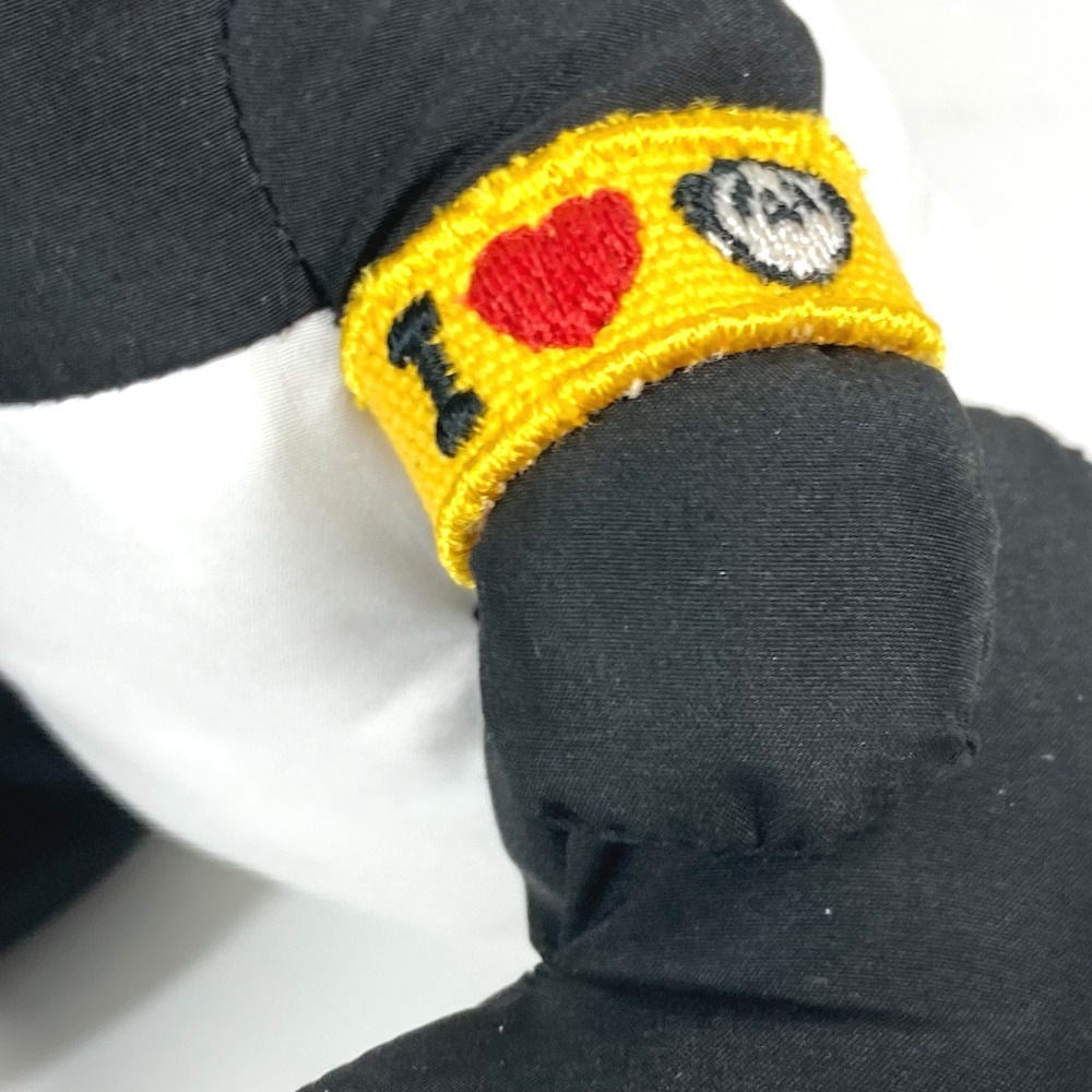 DOLCE&GABBANA ドルガバ キーホルダー パンダ 呪術廻戦コラボ バッグチャーム ナイロン ブラック ホワイト DOLCE&GABBANA ドルガバ キーホルダー パンダ 呪術廻戦コラボ バッグチャーム ナイロン ブラック ホワイト