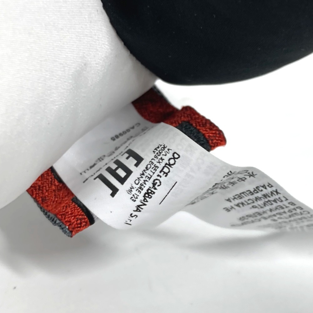 DOLCE&GABBANA ドルガバ キーホルダー パンダ 呪術廻戦コラボ バッグチャーム ナイロン ブラック ホワイト DOLCE&GABBANA ドルガバ キーホルダー パンダ 呪術廻戦コラボ バッグチャーム ナイロン ブラック ホワイト