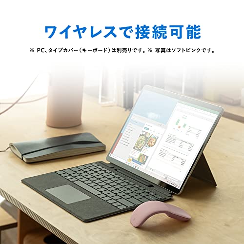 マイクロソフト アーク マウス ELG-00007 : ワイヤレス 薄型 コンパクト 縦横スクロール