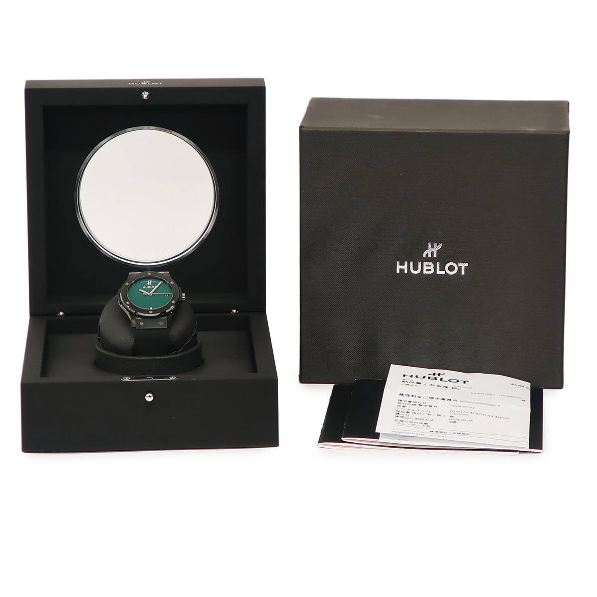 クラシックフュージョン ヨシダスペシャル 511.CM.5270.RX.MYOS 自動巻き メンズ 新品同様 純正ダイヤ 緑 限定 3年保証 クラシックフュージョン ヨシダスペシャル 511.CM.5270.RX.MYOS 自動巻き メンズ 新品同様 純正ダイヤ 緑 限定 3年保証