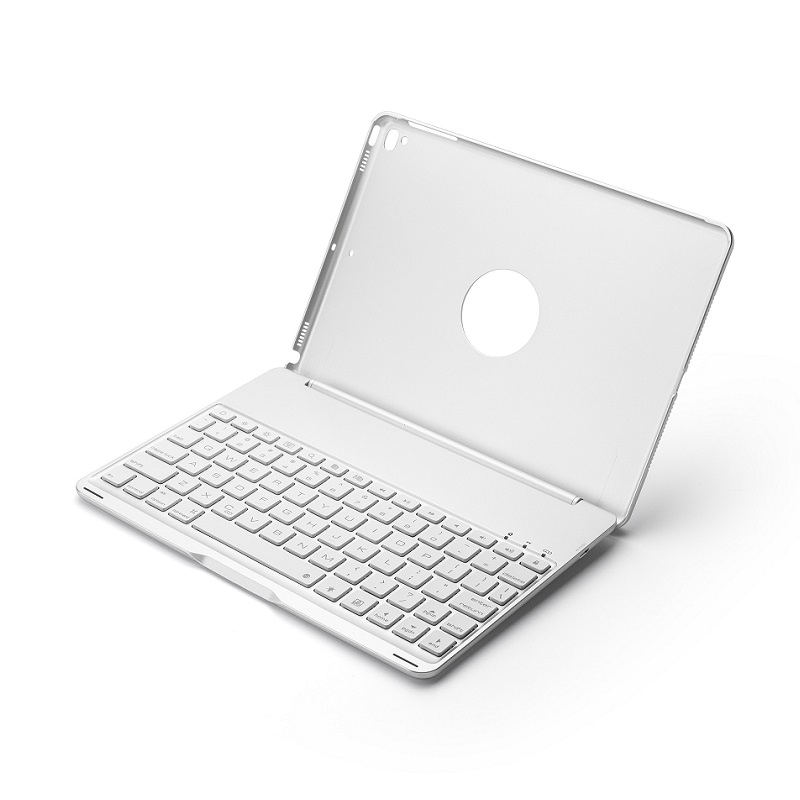 F8AS iPad 9.7インチ 第6世代 2018年版/第5世代 2017年モデル/Pro 9.7inch 2016/Air初代/Air2通用 Bluetooth ワイヤレス キーボード ケース