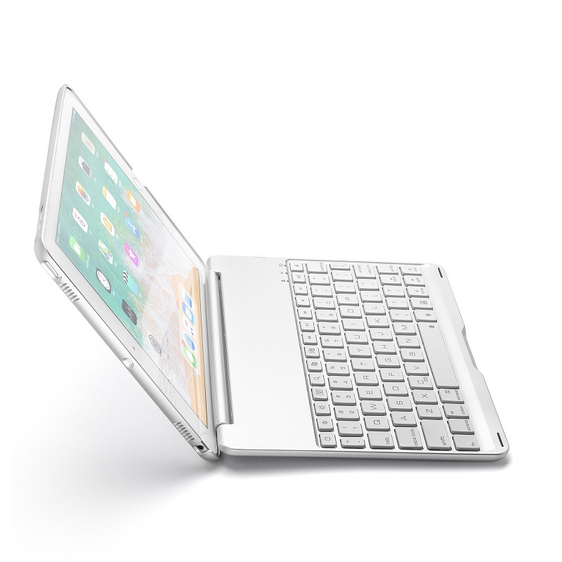 F8AS iPad 9.7インチ 第6世代 2018年版/第5世代 2017年モデル/Pro 9.7inch 2016/Air初代/Air2通用 Bluetooth ワイヤレス キーボード ケース
