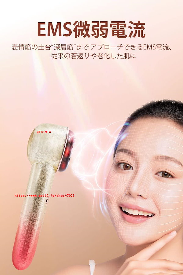 Qoo10] 美顔器 EMS美顔器 1台数役 RFラジ