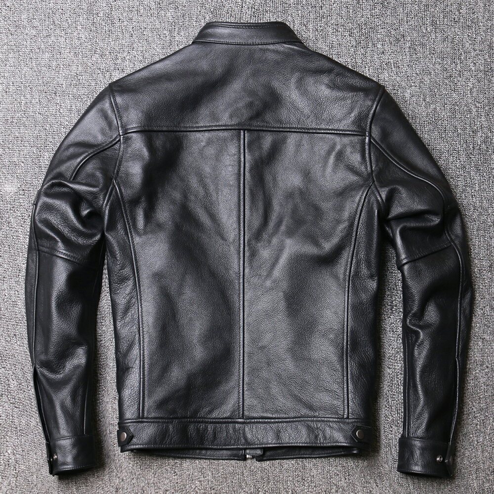 ライダースジャケットメンズアウターラム革レザージャケット本革ミリタリー立て襟シングル牛革アウターブルゾンダブルライダースMA-12 ライダースジャケットメンズアウターラム革レザージャケット本革ミリタリー立て襟シングル牛革アウターブルゾンダブルライダースMA-12