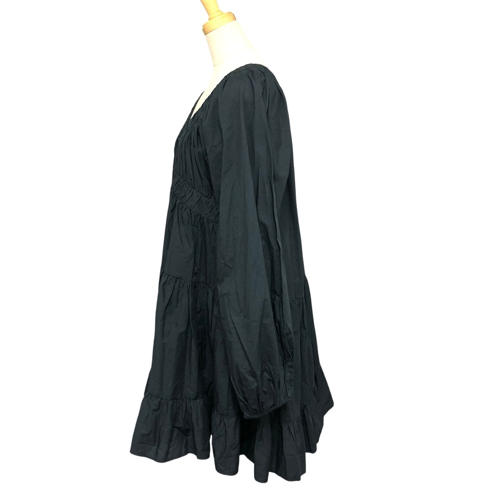 Merlette NYC マーレット ワンピース 175N65PO Merlette 長袖 コットン ブラック