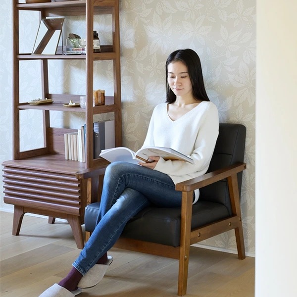 ソファ 1人掛け レトロ調 合皮 肘付き 幅64 奥行70 高さ68.5cm 木肘ソファ ソファー 1人掛けソファ 一人掛け パーソナルソファ 肘付き レトロ 木肘 スリム コンパクト 応接室 ソファ 1人掛け レトロ調 合皮 肘付き 幅64 奥行70 高さ68.5cm 木肘ソファ ソファー 1人掛けソファ 一人掛け パーソナルソファ 肘付き レトロ 木肘 スリム コンパクト 応接室