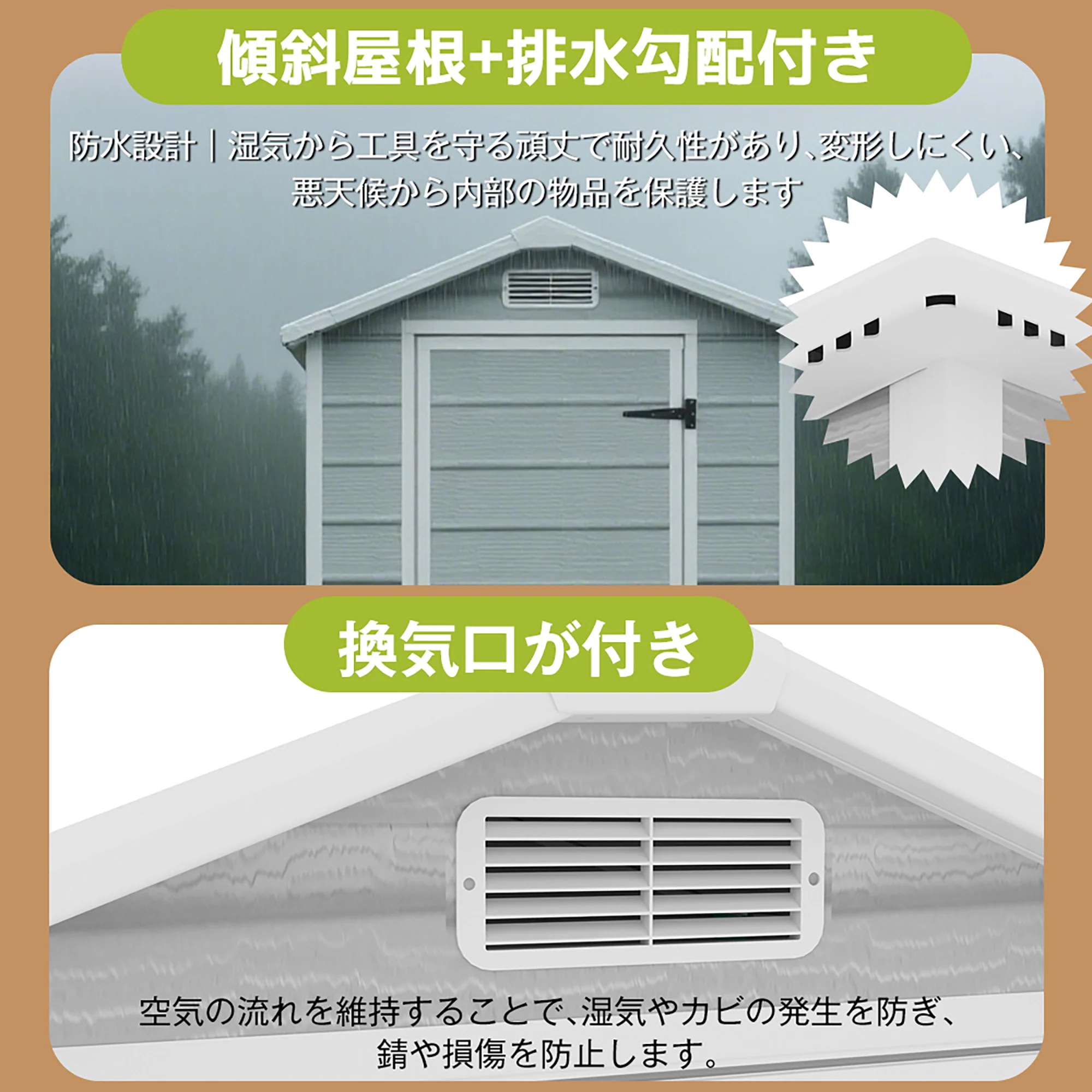 【国内発送M】1654【1900L】樹脂製物置 屋外 大型 倉庫 大型物置 戸外収納庫 物置 防水/耐侯 収納可能 ガーデン/庭/田畑/農場 頑丈 大容量 窓付き おしゃれ ガーデニング ガーデンボッ 【国内発送M】1654【1900L】樹脂製物置 屋外 大型 倉庫 大型物置 戸外収納庫 物置 防水/耐侯 収納可能 ガーデン/庭/田畑/農場 頑丈 大容量 窓付き おしゃれ ガーデニング ガーデンボッ