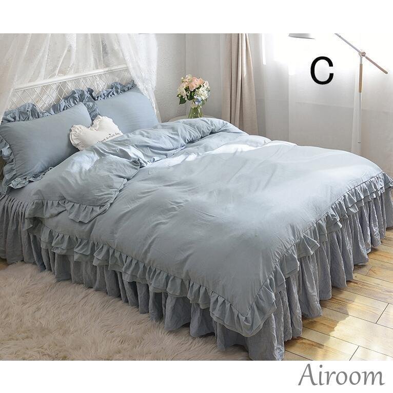 姫系 3点セット ベッド用品 可愛い 四季通用 新生活 寝具セット 布団セット 枕カバー 敷き布団カバー 掛け布団カバー ベッドスカート 姫系 3点セット ベッド用品 可愛い 四季通用 新生活 寝具セット 布団セット 枕カバー 敷き布団カバー 掛け布団カバー ベッドスカート