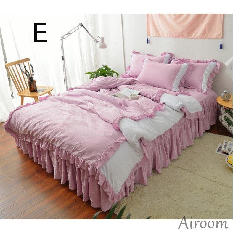 姫系 3点セット ベッド用品 可愛い 四季通用 新生活 寝具セット 布団セット 枕カバー 敷き布団カバー 掛け布団カバー ベッドスカート 姫系 3点セット ベッド用品 可愛い 四季通用 新生活 寝具セット 布団セット 枕カバー 敷き布団カバー 掛け布団カバー ベッドスカート
