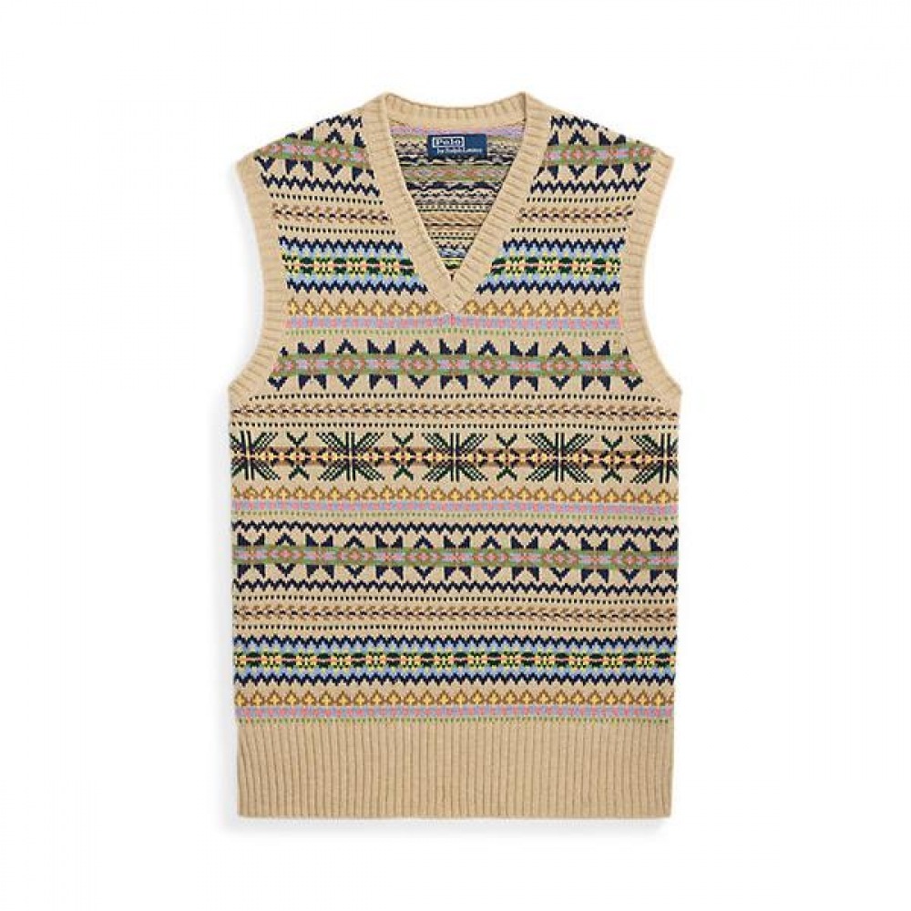 ポロ ラルフ ローレン メンズ フェア アイル コットン カシミア ベスト MNPOSWE1CM20115250 ポロ ラルフ ローレン メンズ フェア アイル コットン カシミア ベスト MNPOSWE1CM20115250