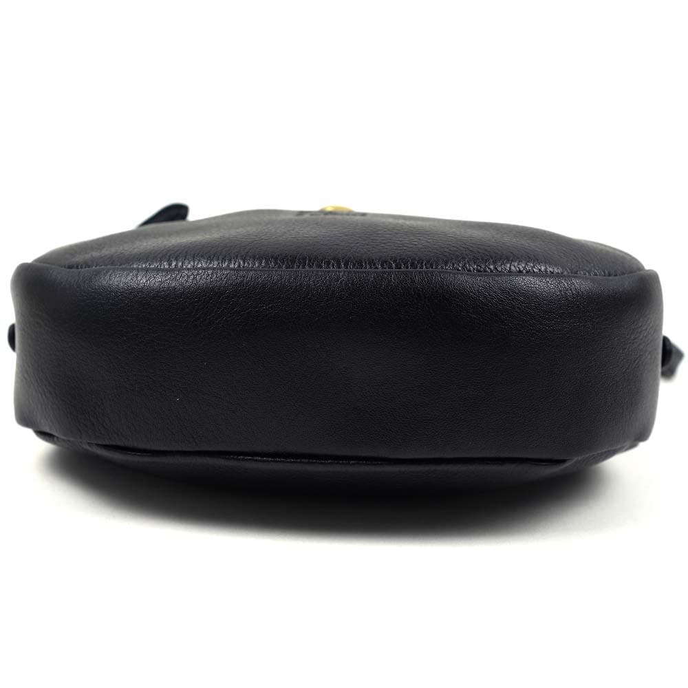 イルビゾンテ ショルダーバッグ レディース レザー 本革 斜めがけ ブラック BLACK NERO IL BISONTE BCR242-PVX001-BK155B