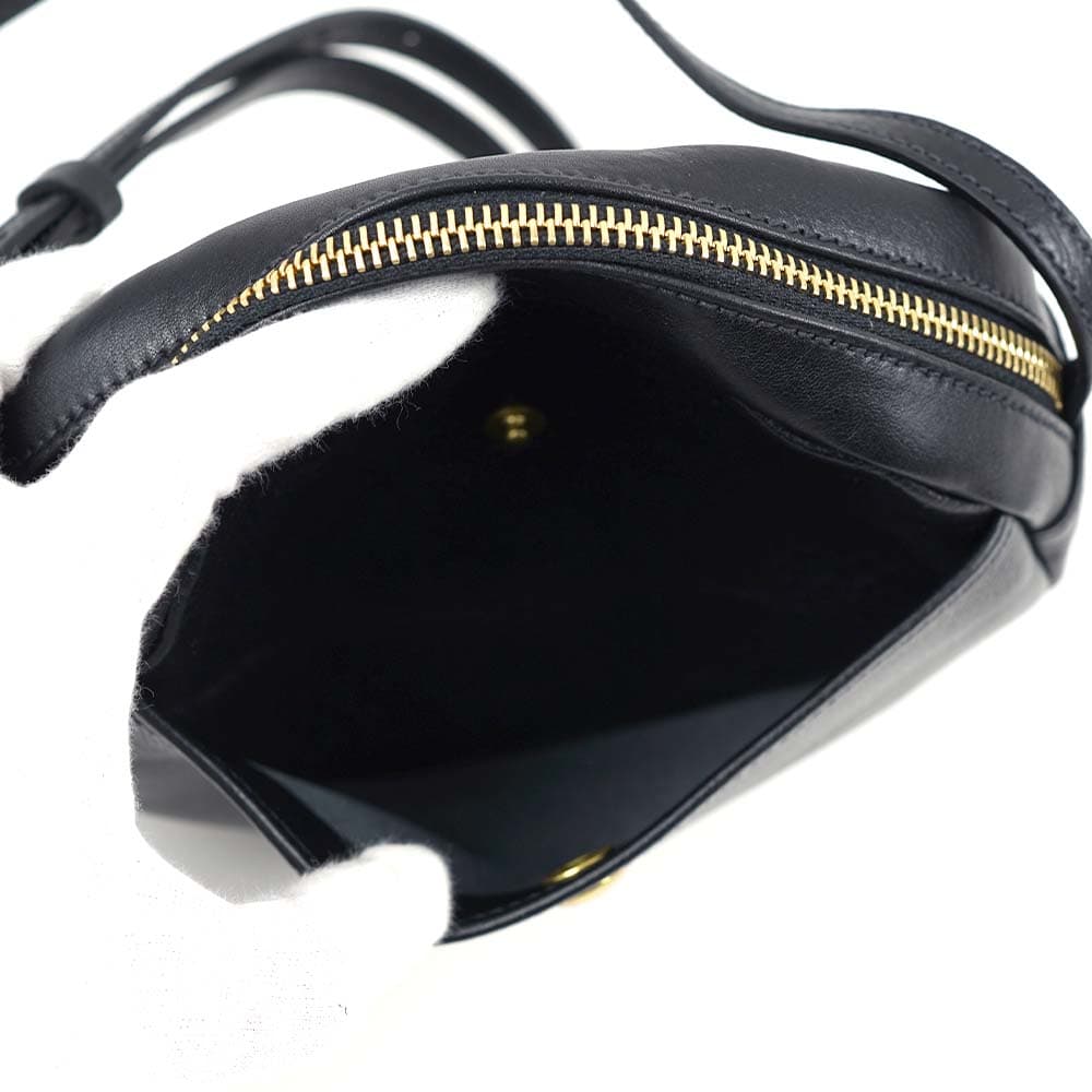 イルビゾンテ ショルダーバッグ レディース レザー 本革 斜めがけ ブラック BLACK NERO IL BISONTE BCR242-PVX001-BK155B