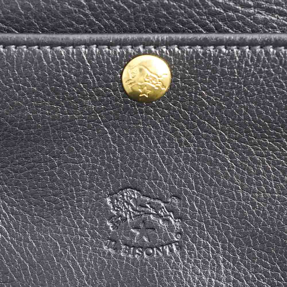 イルビゾンテ ショルダーバッグ レディース レザー 本革 斜めがけ ブラック BLACK NERO IL BISONTE BCR242-PVX001-BK155B