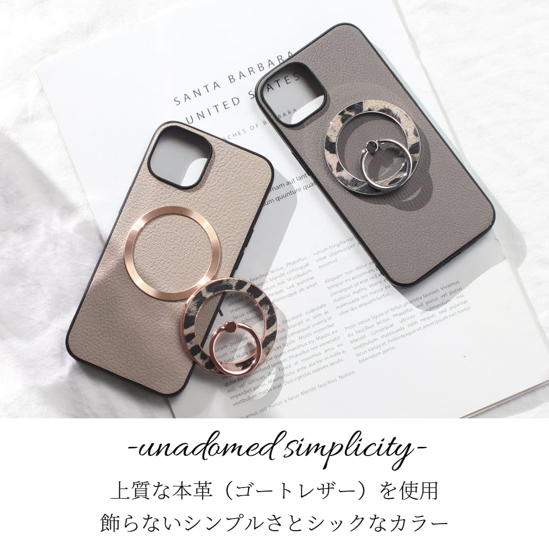 iphoneケース レザー iphone16 iphone15 iphone14 iphone13 リング付き 本革 16 15 14 13 magsafe対応 マグセーフ ゴートレザー 13mini iphoneケース レザー iphone16 iphone15 iphone14 iphone13 リング付き 本革 16 15 14 13 magsafe対応 マグセーフ ゴートレザー 13mini