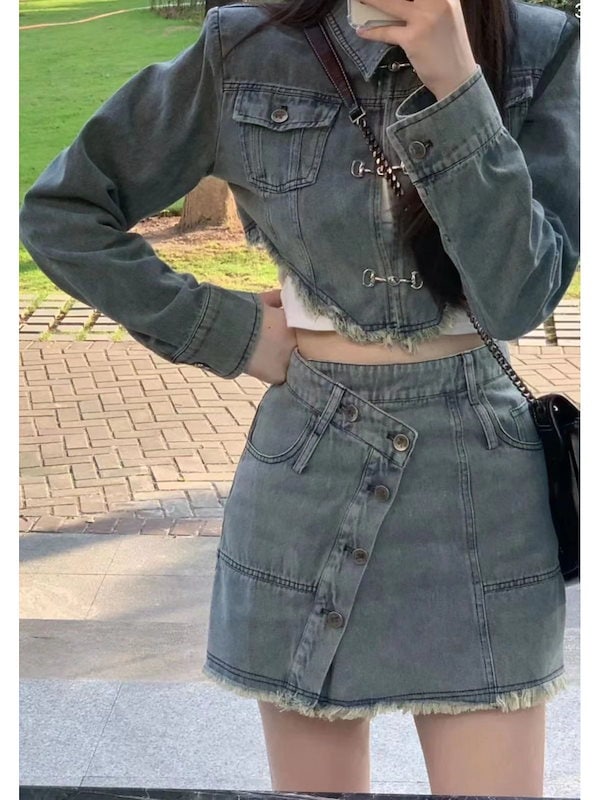 Qoo10] おしゃれ レトロ ハイウエスト ミニスカ