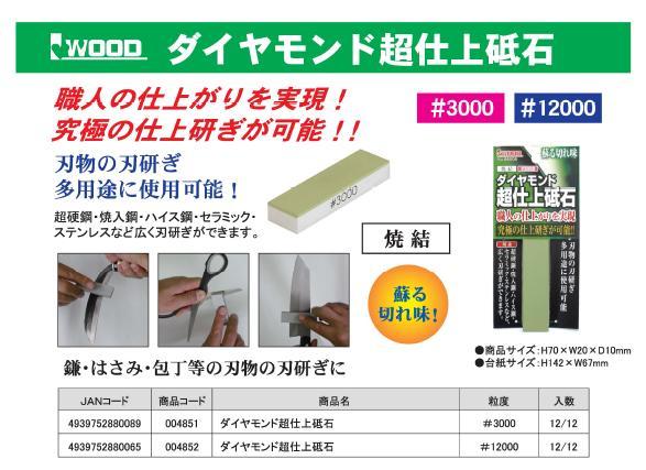 (業務用10個セット) 超仕上げ 焼結手持ちダイヤ砥石 #3000