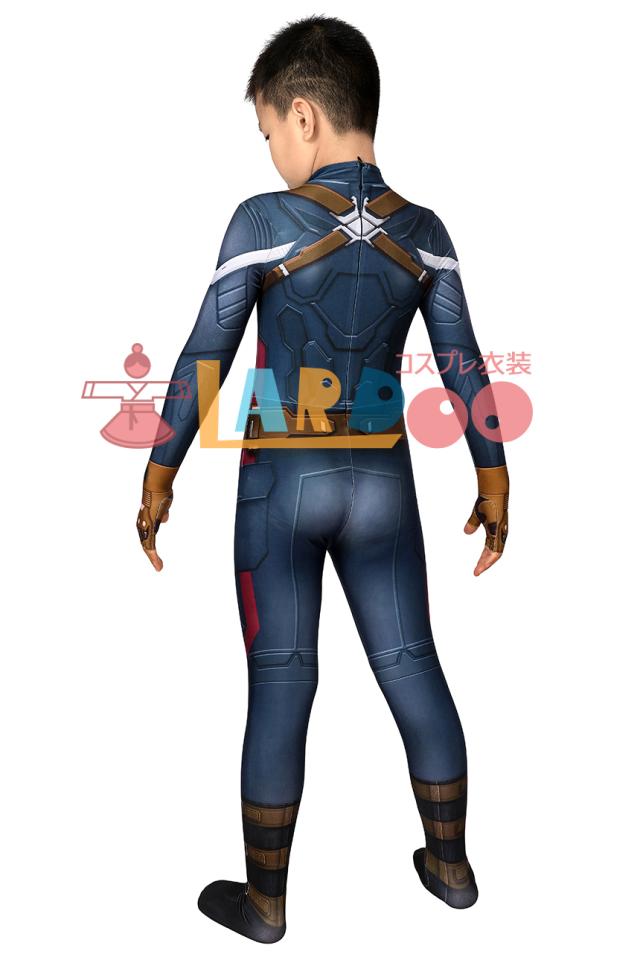 新タイプ追加 激安販売 キャプテン・アメリカ2 ウィンター・ソルジャー スティーブ ロジャース 子供用 コスプレ衣装[J19029AA-KID]