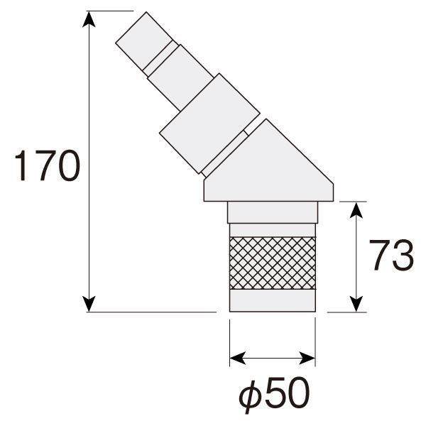 〔ホーザン〕標準鏡筒 L-461