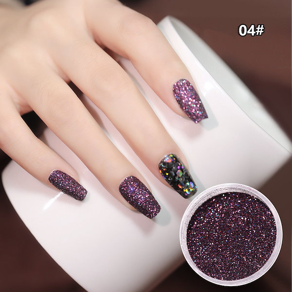 Qoo10] ダイヤモンド ネイルパウダー ネイルアー