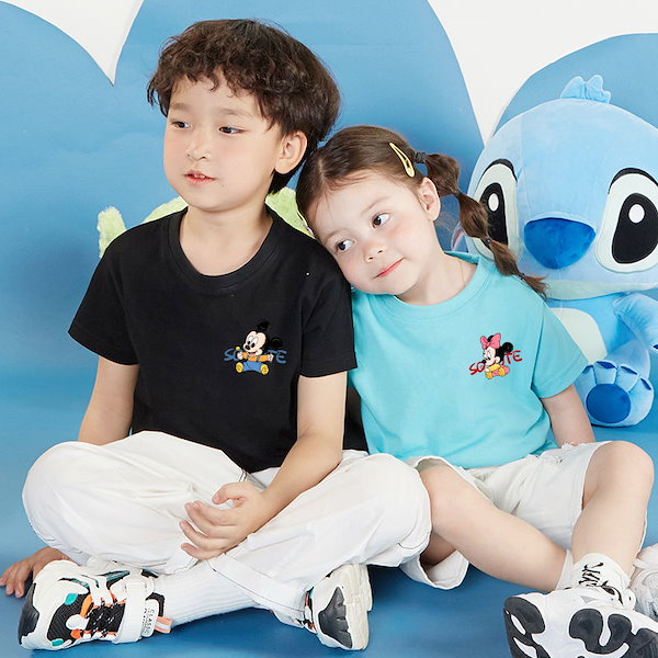 親子ペア ミッキー Tシャツセット　GAP 家族コーデ ミッキーTシャツ】お揃いコーデのスタイリング | Gap公式