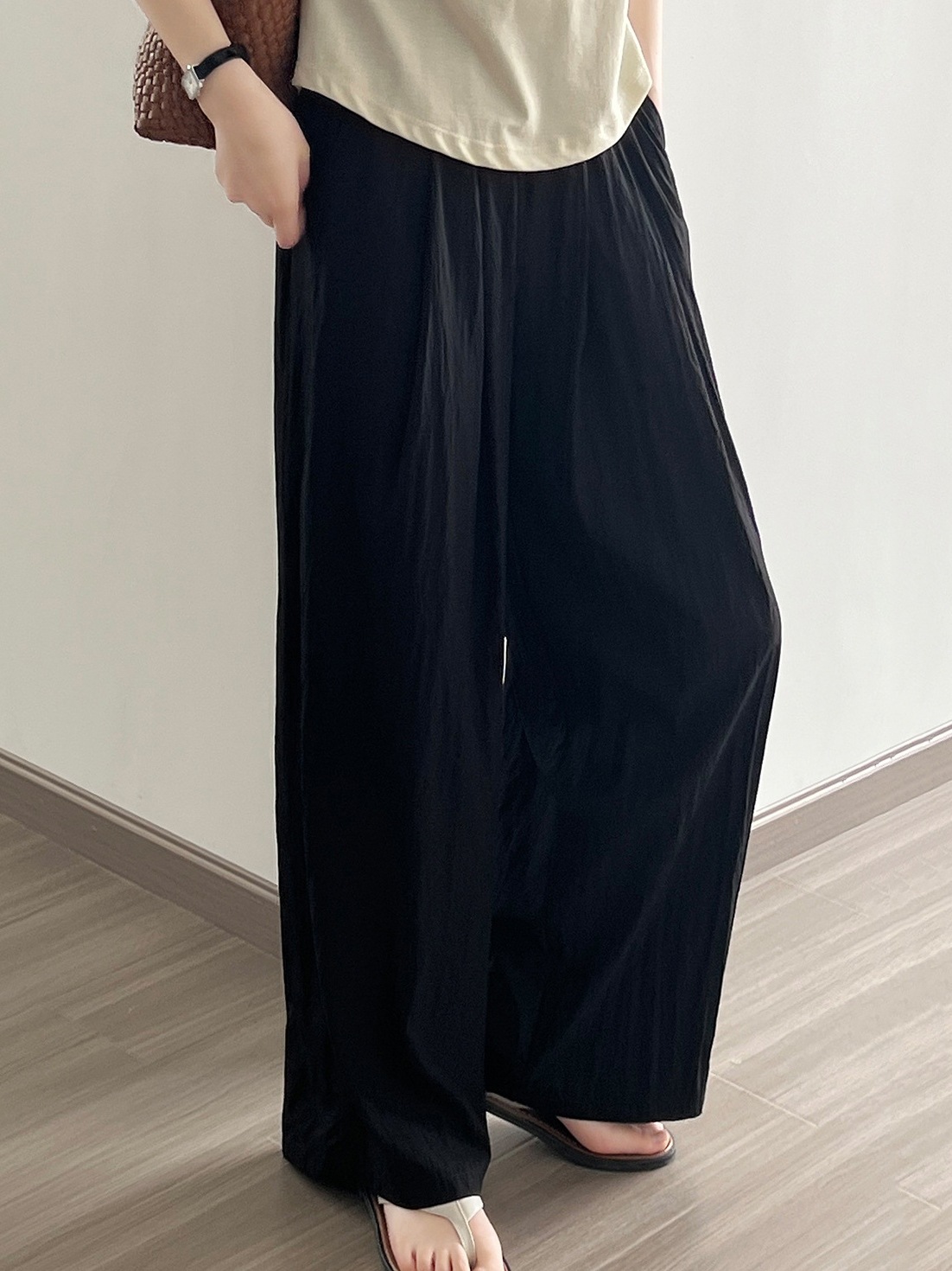 【女性大人気】 ぎ 無地 ギャザー ハイウエスト ファッション カジュアルパンツ 【女性大人気】 ぎ 無地 ギャザー ハイウエスト ファッション カジュアルパンツ