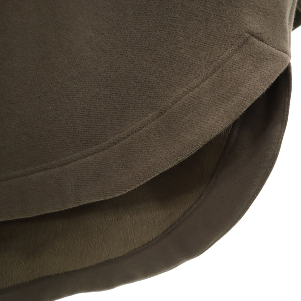 ベータ 長袖 ポンチョ風 コート F ブラウン系 β 裏フリース レディース