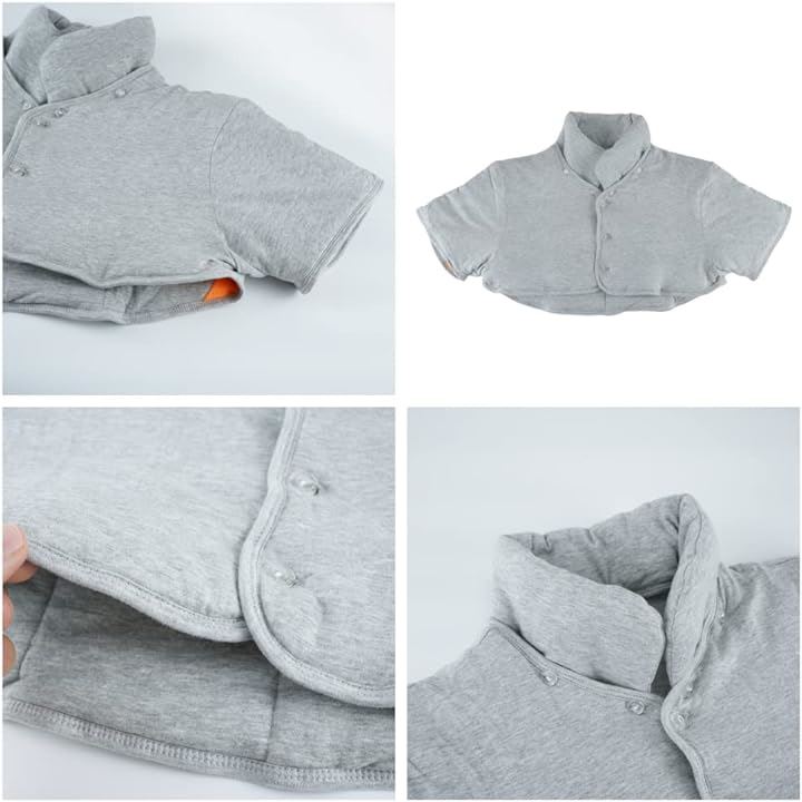 肩当て コットン生地 肩あて 寝具 男女兼用 メンズ レディース( グレー, 2XL)