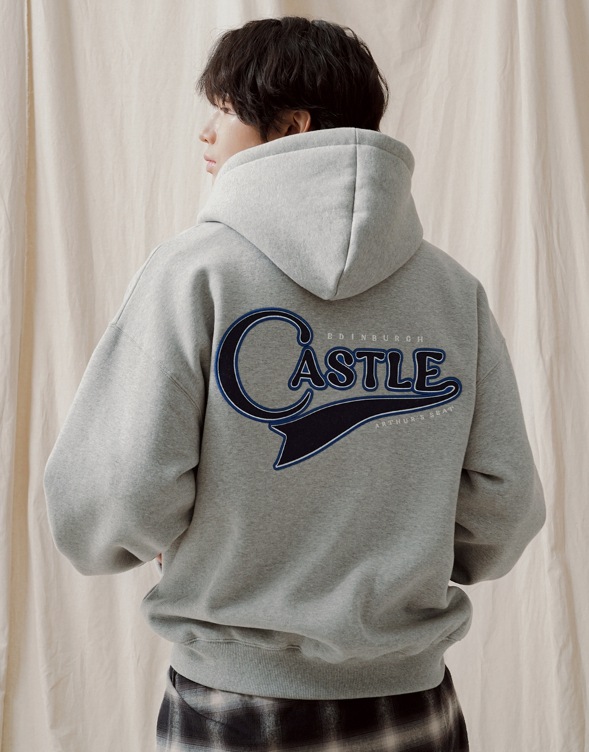 【JEMUT】23FW★ Castle Overfit Brushed Hood JEMUT】23FW☆ Castle Overfit Brushed Hood (Jemut/パーカー